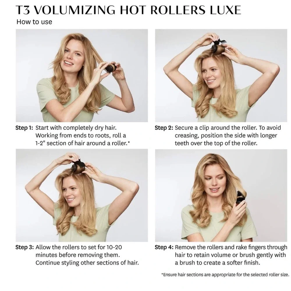 T3 Volumizing Hot Rollers LUXE and Travel Case - Picture 7 of 13
